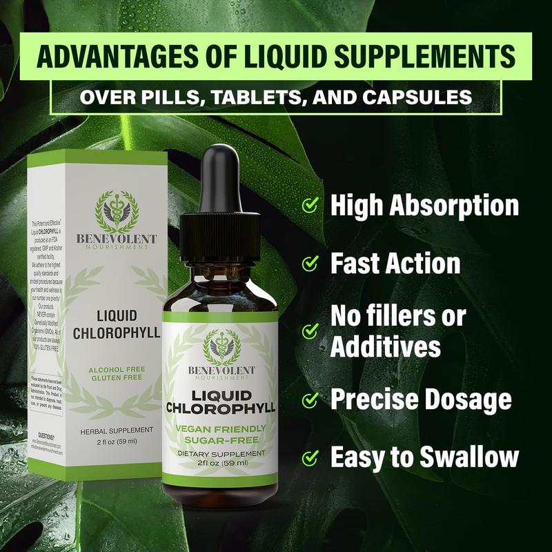 Liquid Chlorophyll Drops