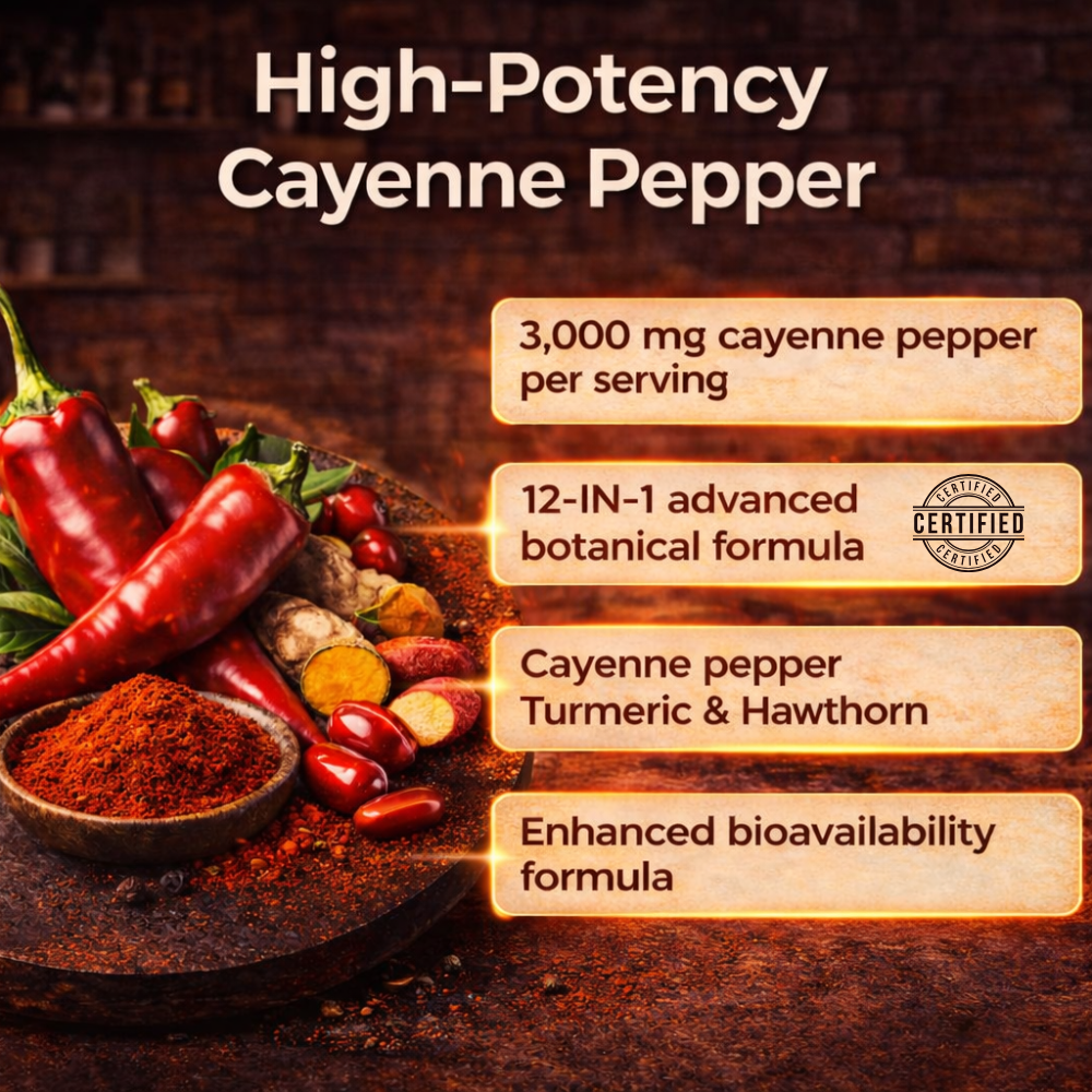 Cayenne Pepper Extract Softgels