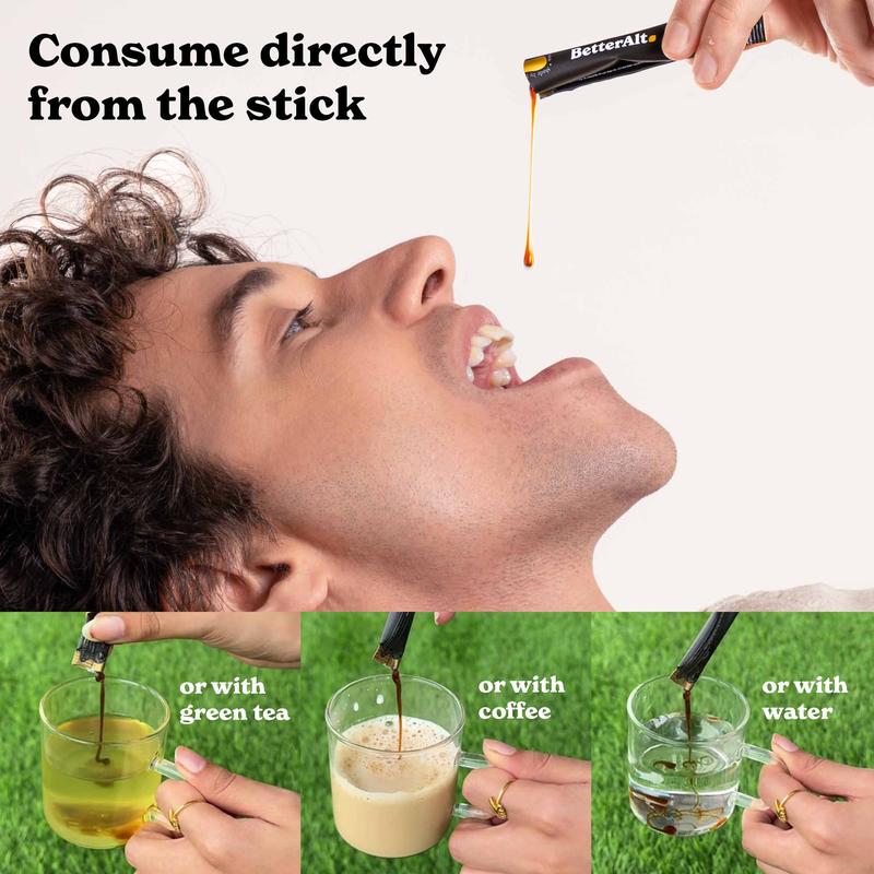 BetterAlt GOLD+ Shilajit Honey Sticks